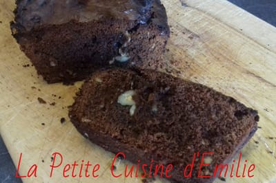 Cake au chocolat et noisette