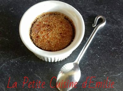 Crème brûlée au chocolat