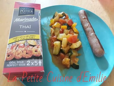 Légumes sauce Thaï