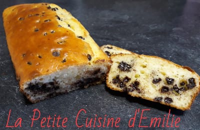 Gâteau au fromage blanc et pépite de chocolat