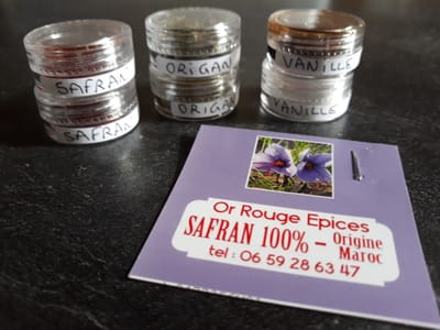 OR ROUGE Epices