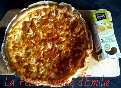 Quiche au saumon