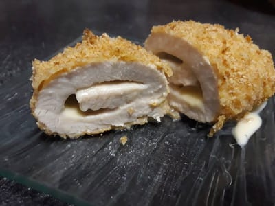 Escalope de dinde panée au four