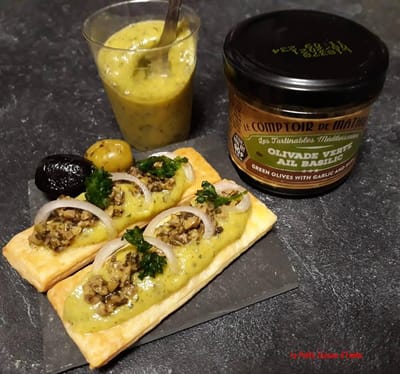 Tartine feuilletée à la Provençale