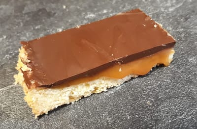 Délice caramel et chocolat