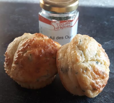 Muffins à l'ail des ours