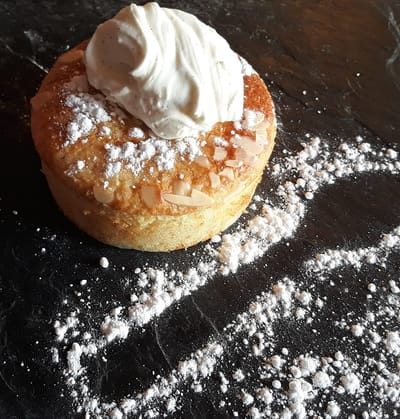 Gâteau Amande et Pêche