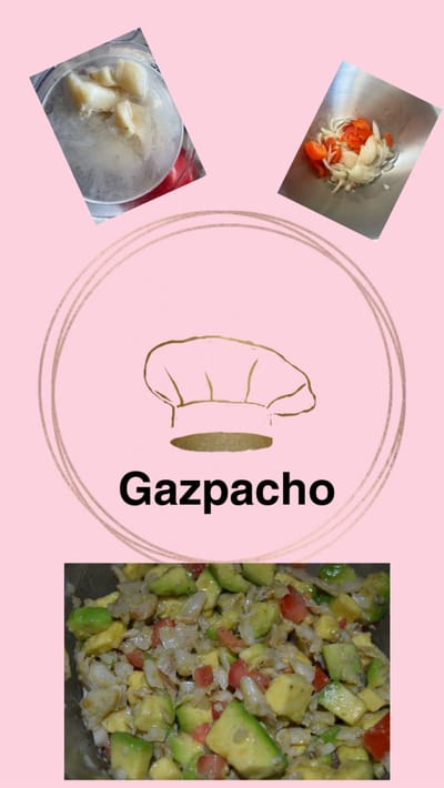 Puerto Rican Gazpacho (not the cold soup)