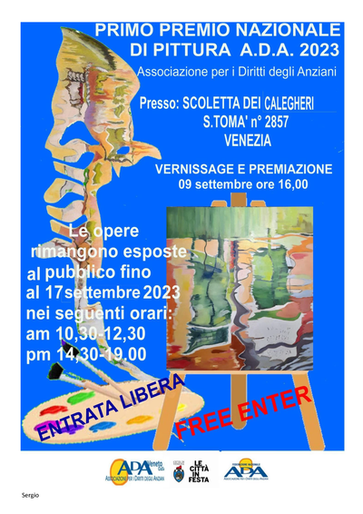 Concorso Nazionale di pittura "Promuovere l'invecchiamento attivo"