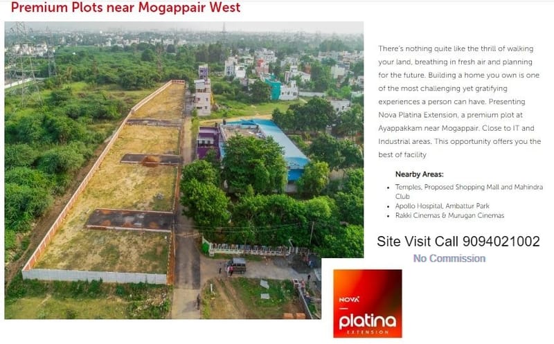Residential Land for Sale at Ayappakkam, Chennai