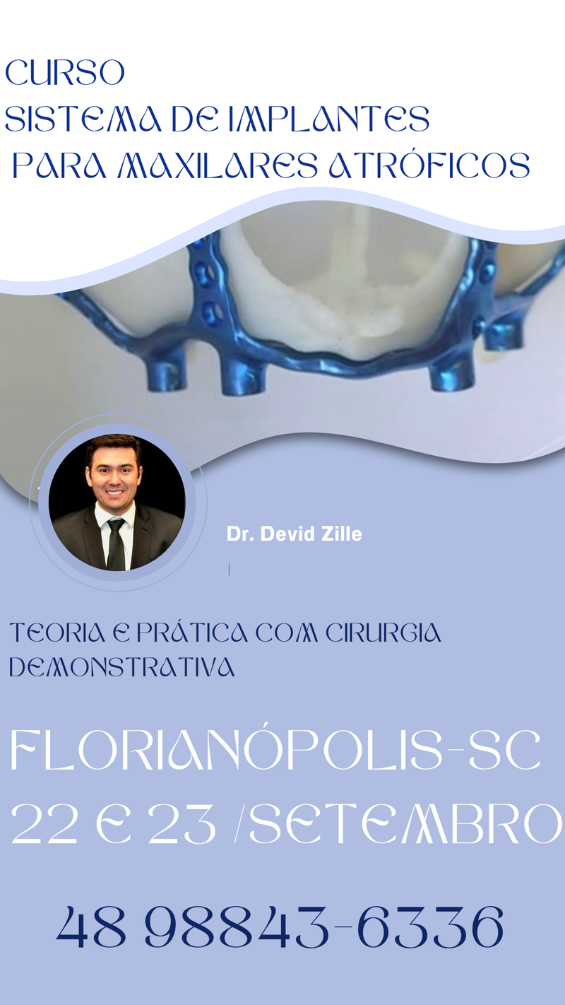 Credenciamento em Sistema de implantes para maxilares atróficos