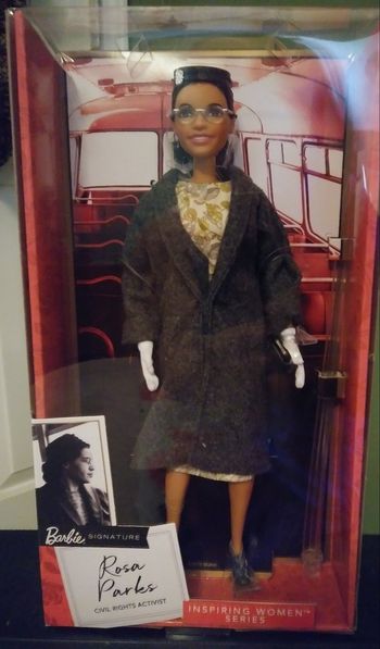 2019 Rosa Parks Inspiring Women Doll Edition By: Mattel