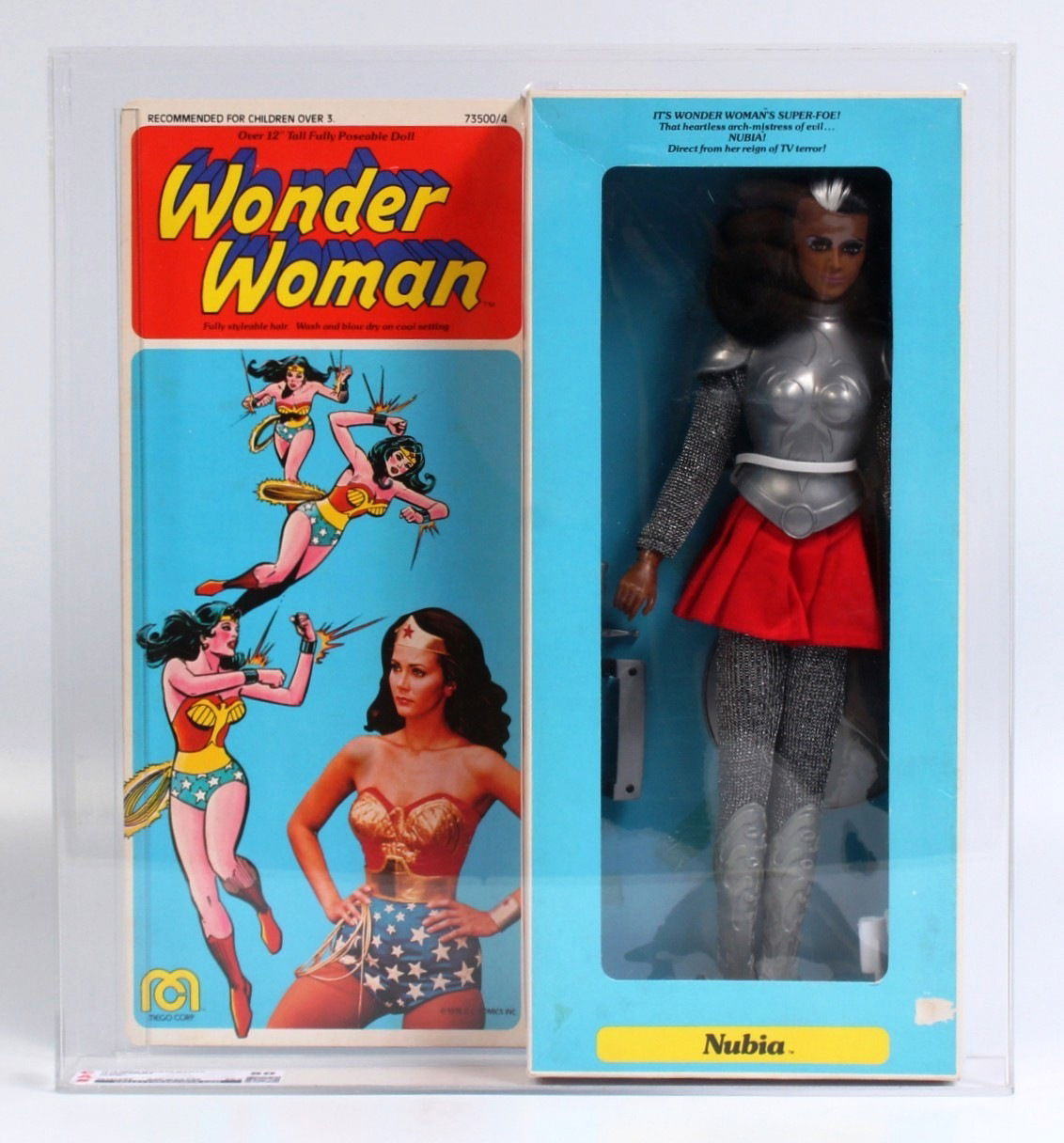 1977 Nubia, Wonder Women's Black Twin Sister By Mego