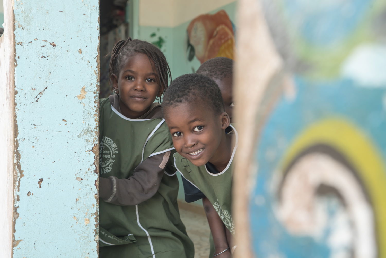 Apport de matériel à l'INEFJA, au CERFA et au club d'handiBasket de Thiès