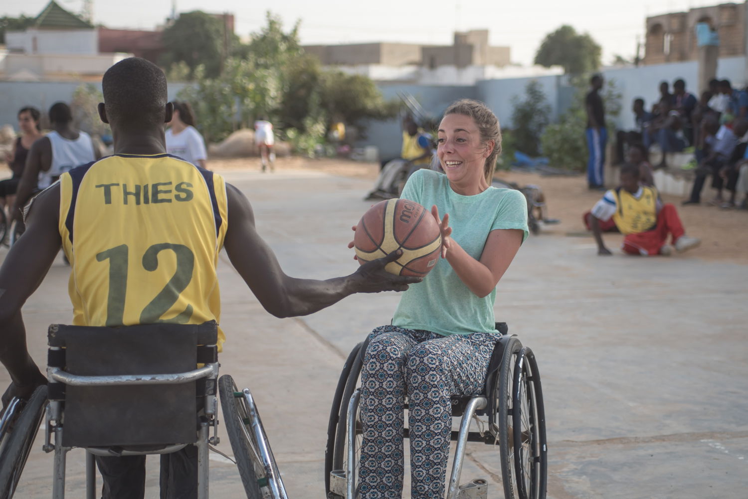 Je soutiens les équipes de handibasket