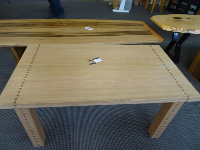 Coffee Table - Poplar Diamond Inlay