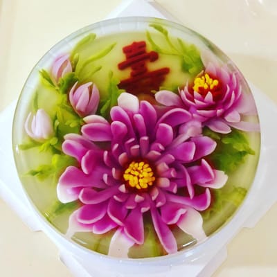 美味生活邀請直播教學果凍花