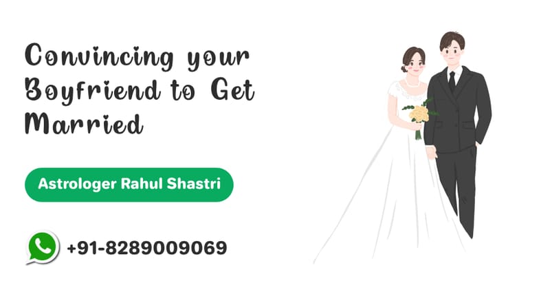 Convincing your boyfriend to get married