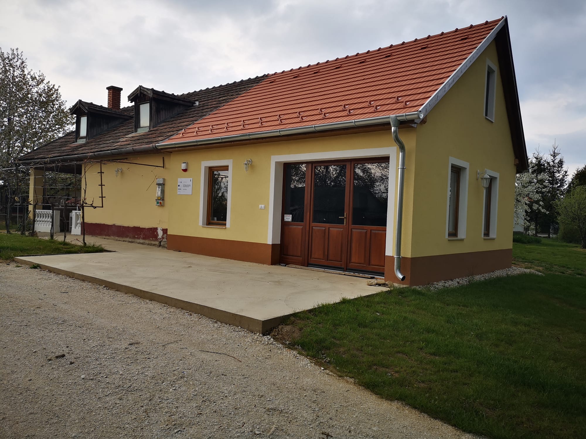 Az üzem kivülről