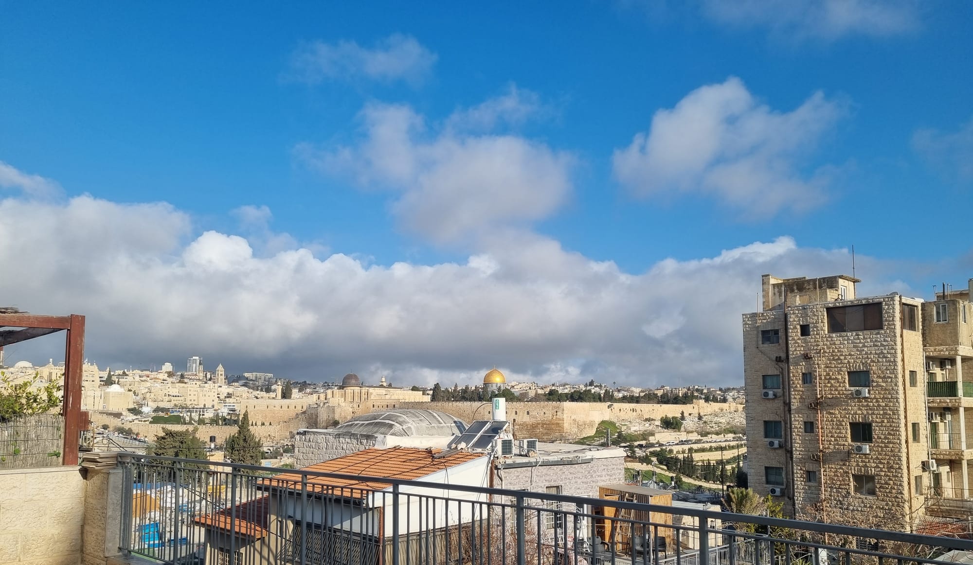 Penthouse Apartment on the Mount of Olives