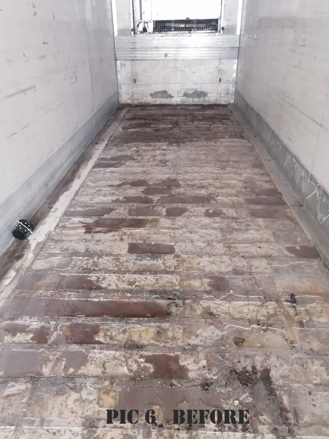 Fiberglass Repair -Damaged Floor 12.5m