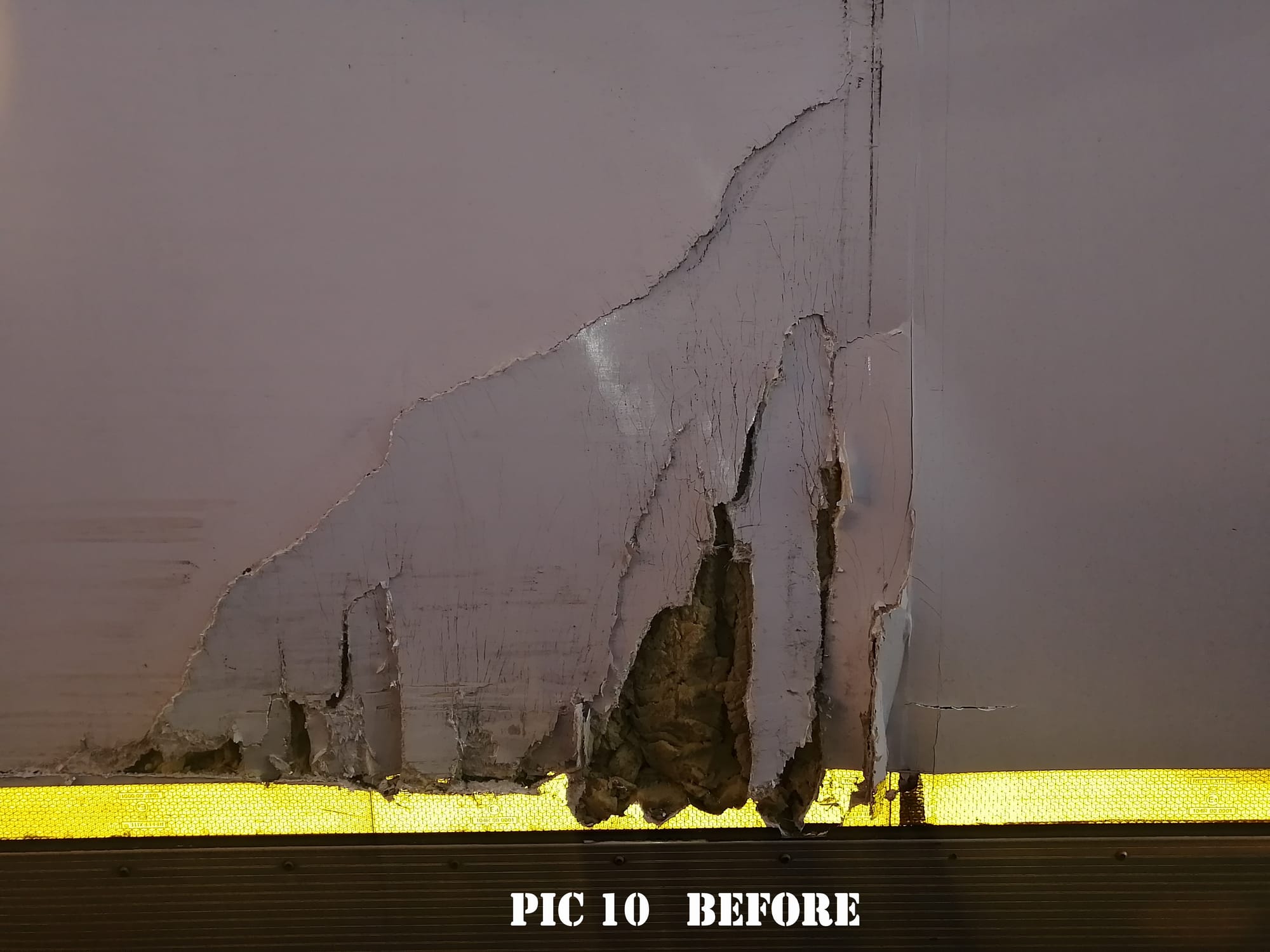 Fiberglass Repair -Side Body Repair