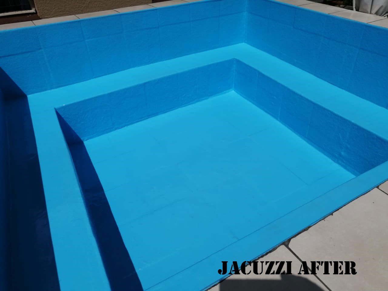Fiberglass Repair - Jacuzzi