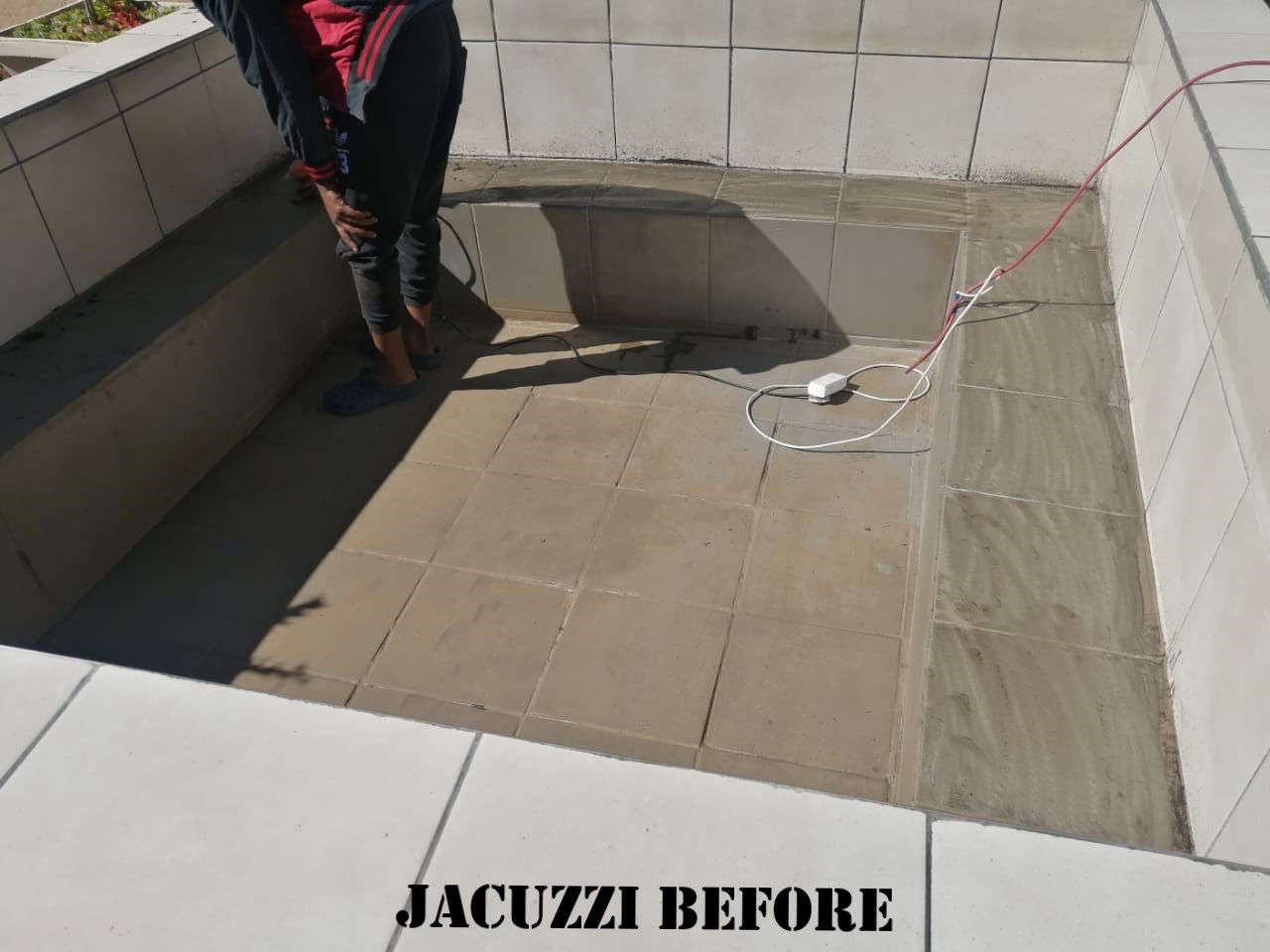 Fiberglass Repair - Jacuzzi