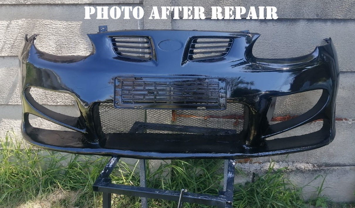 Front Bumper Repair & Respray