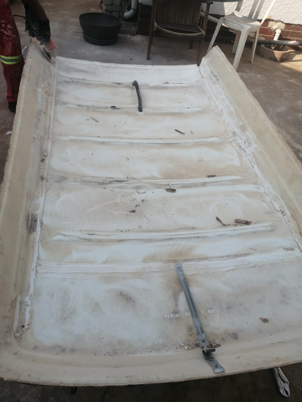VW Kombi Roof Repair