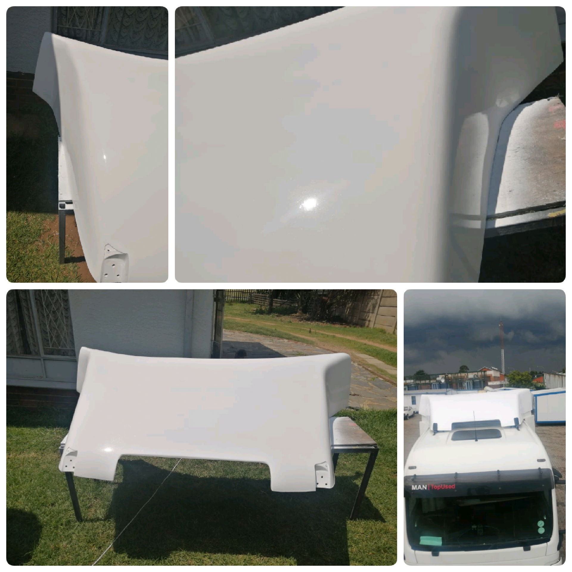 Man Truck Fairing Repair
