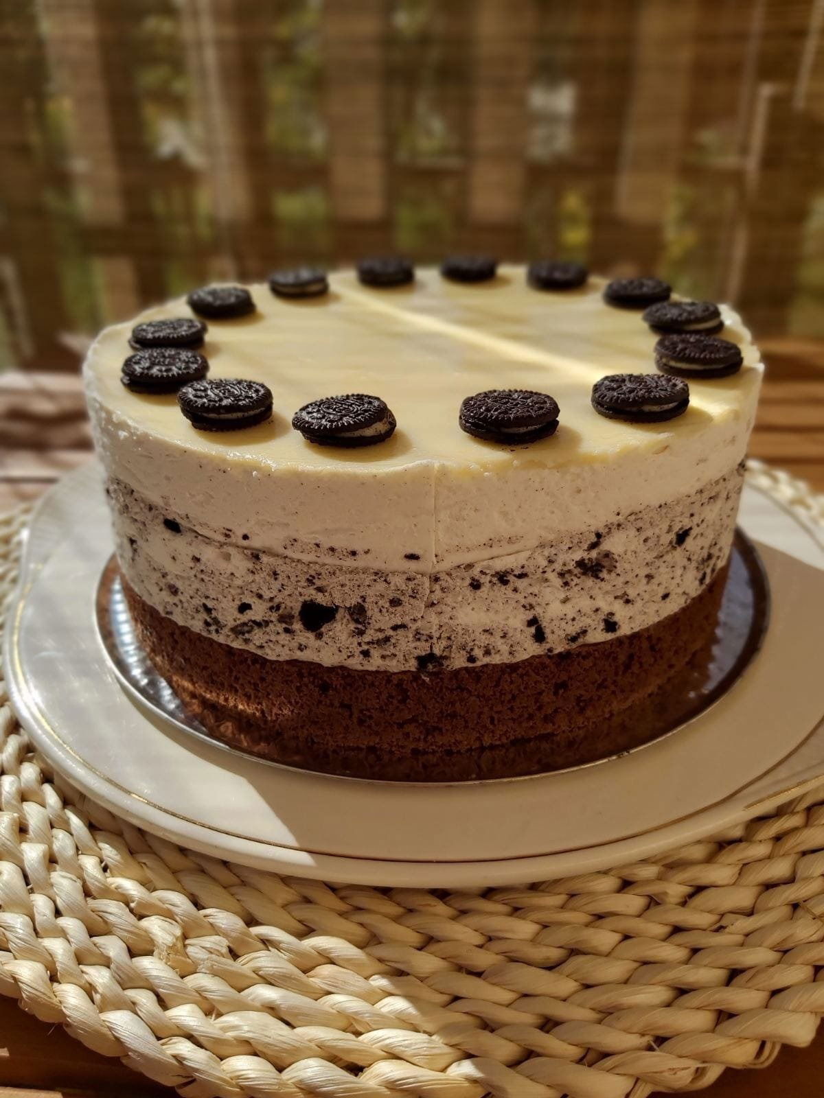 Vaníliás Oreo torta