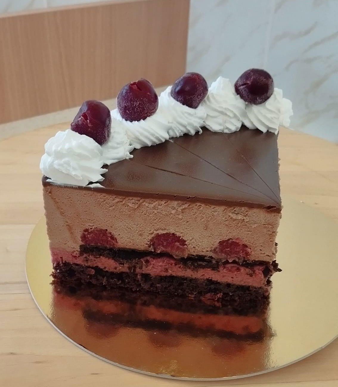 Lúdláb mousse torta