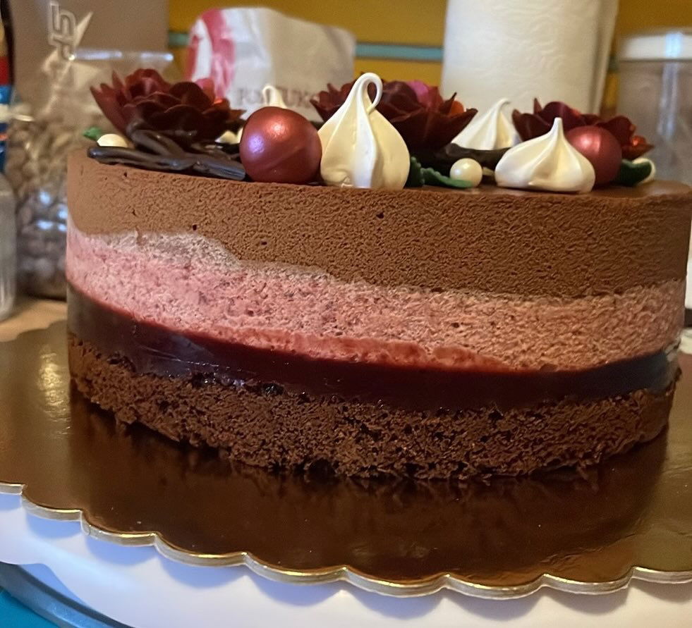 Lúdláb mousse torta