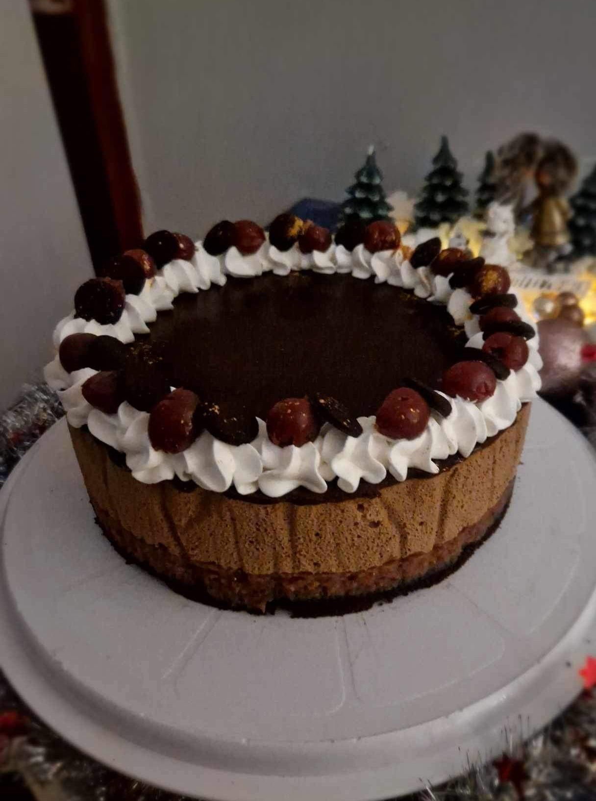 Lúdláb mousse torta