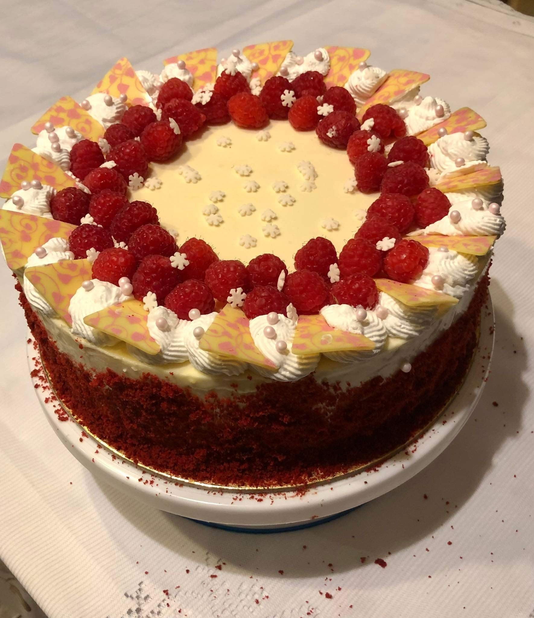 Vörösbársony mousse torta