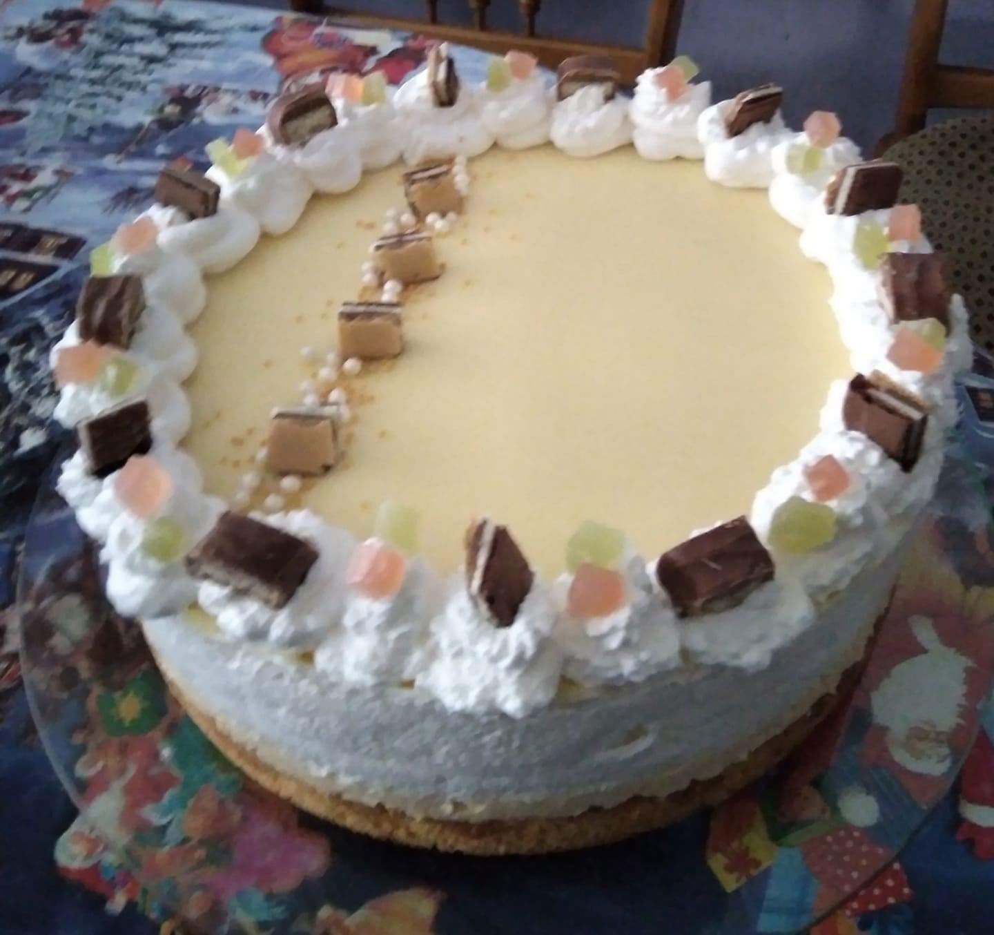 Oroszkrém mousse torta