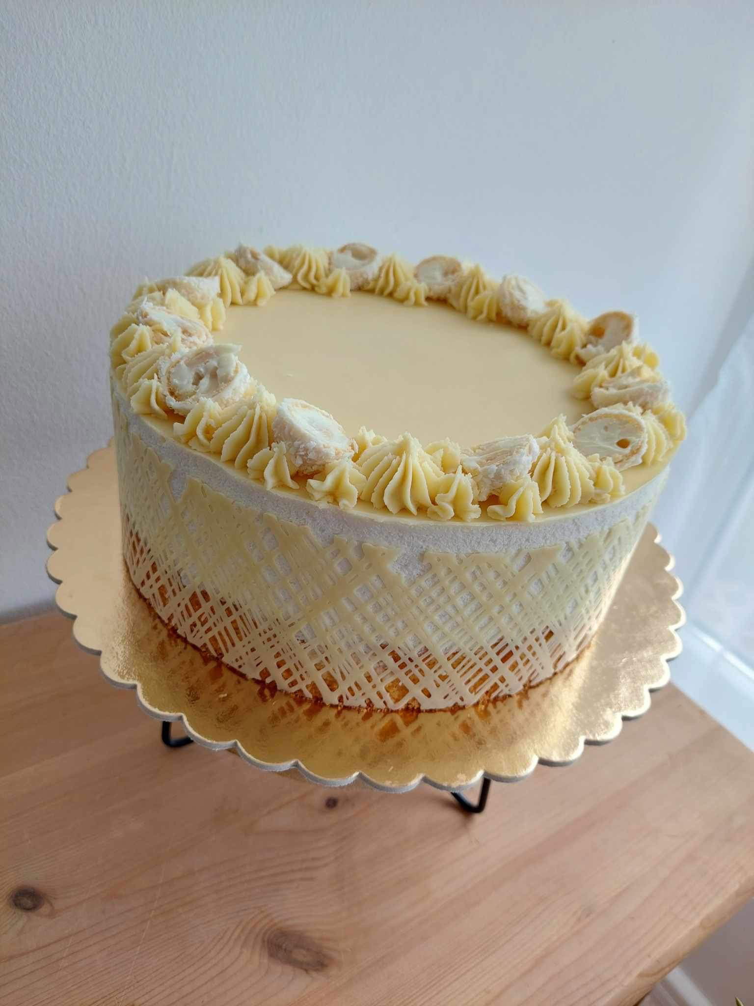 Kókusz torta mandulával