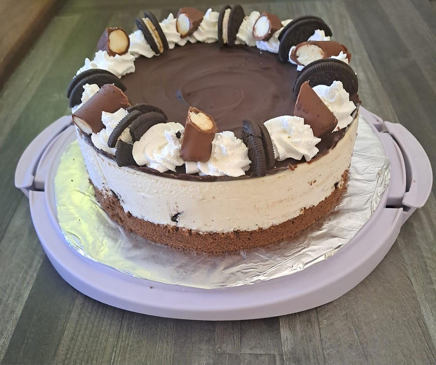 Oreós túrórudi torta