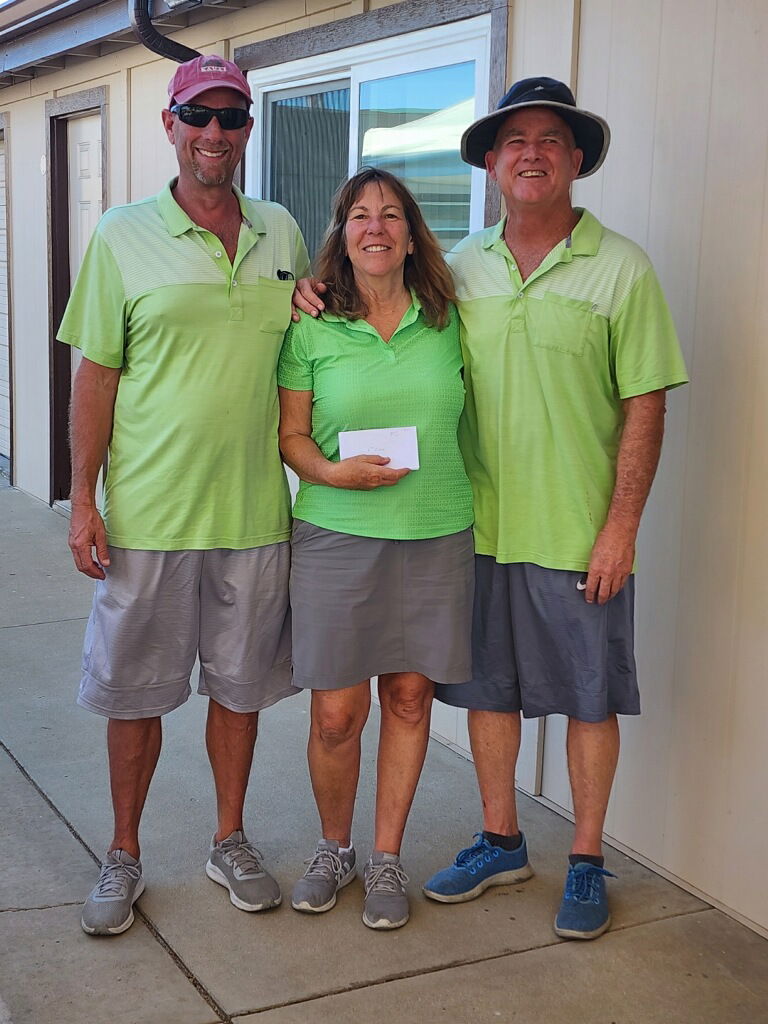 1st Place - Hugh, Pam & Chuck