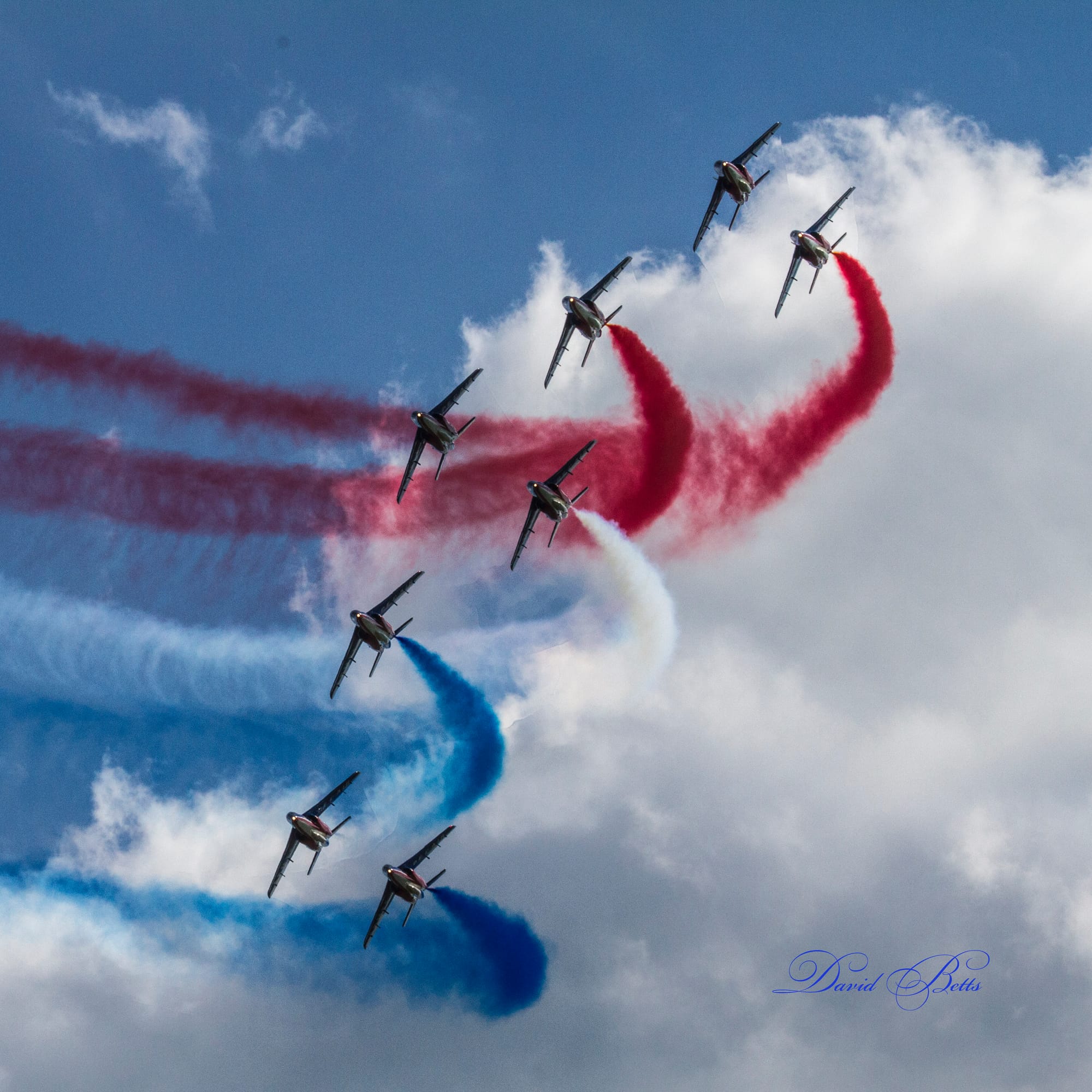 No its the Patrouille de France!