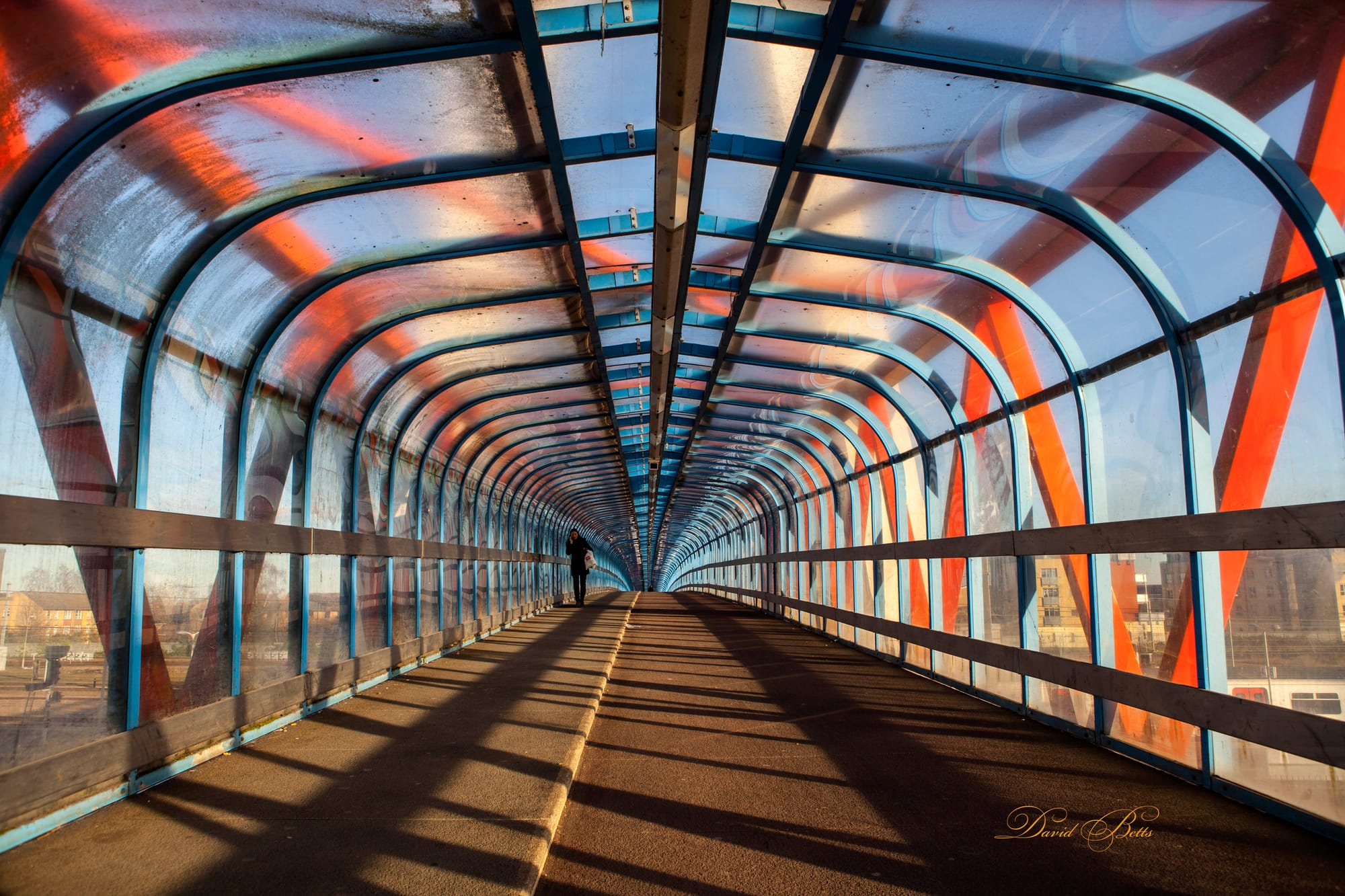 Cambridge cycle & footbridge