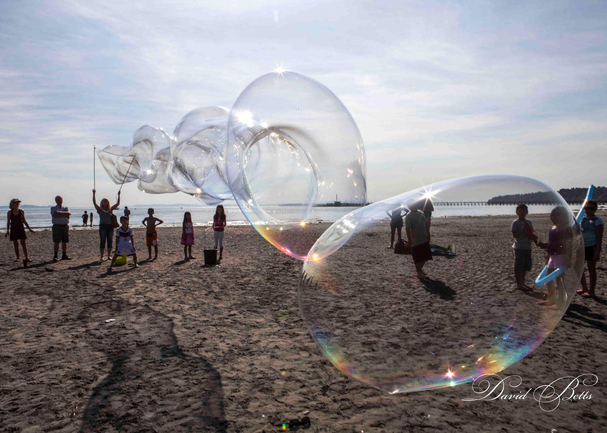 Blowing Balloons with the Pacific Breeze