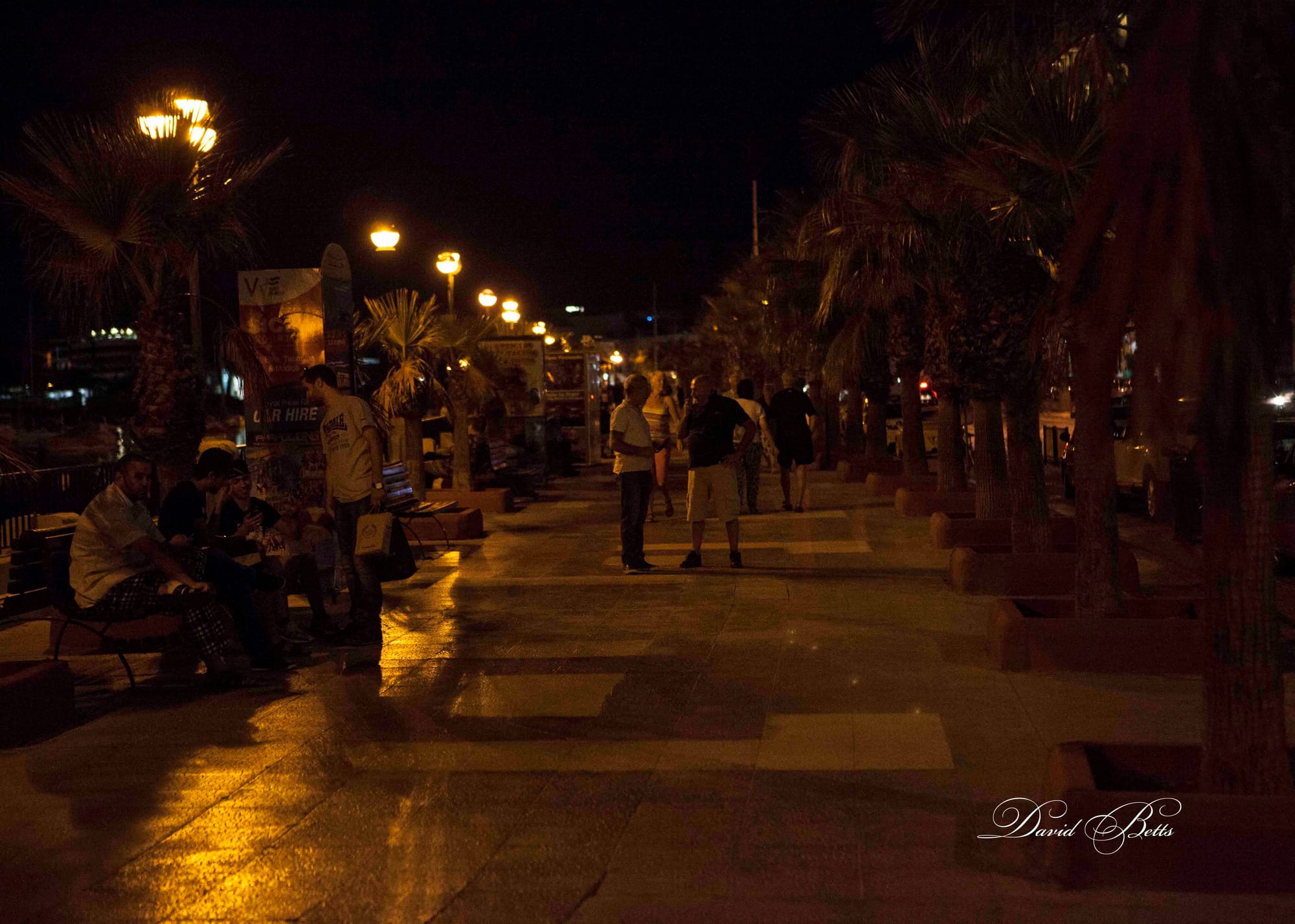 Sliema Promenade at Night