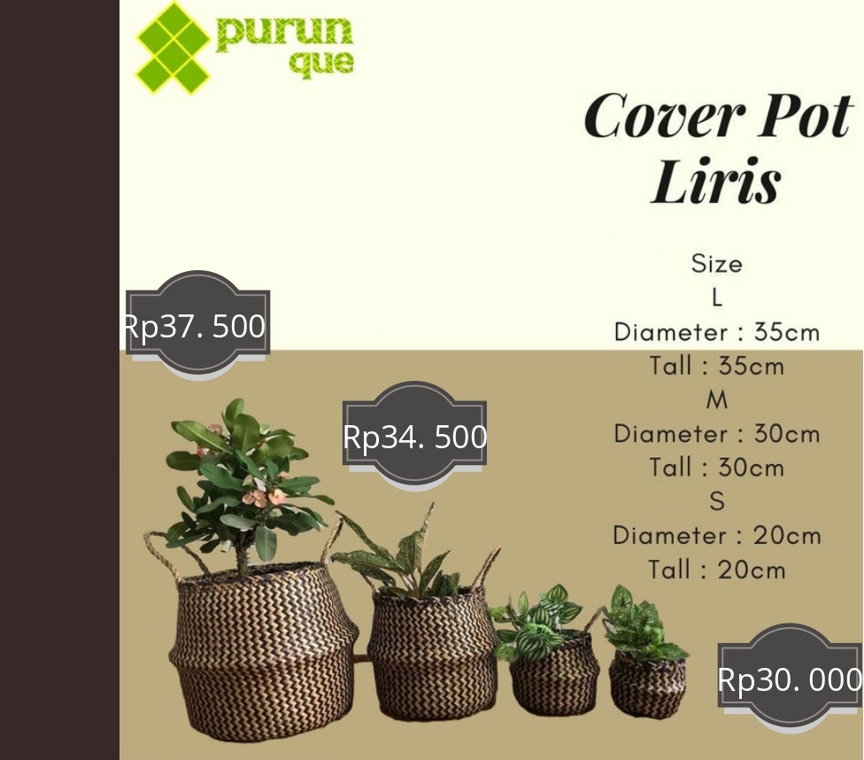 COVER POT LIRIS