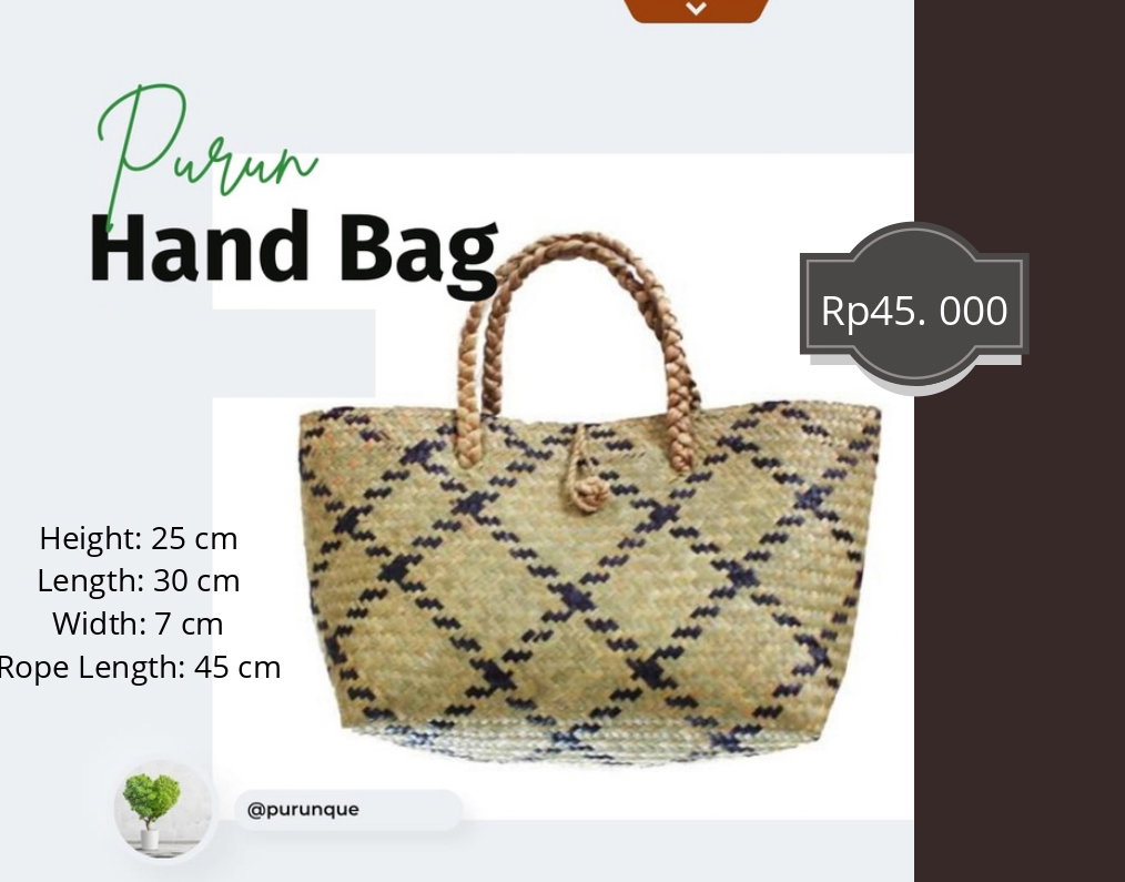 PURUN HAND BAG