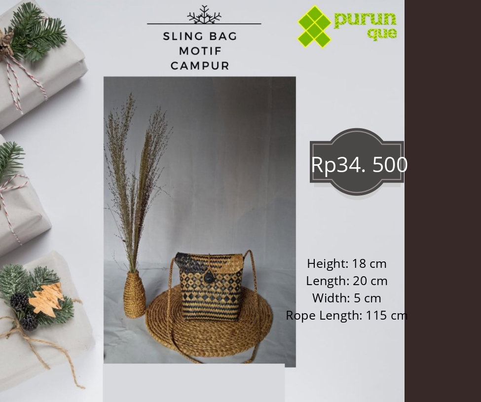 SLING BAG MOTIF CAMPUR