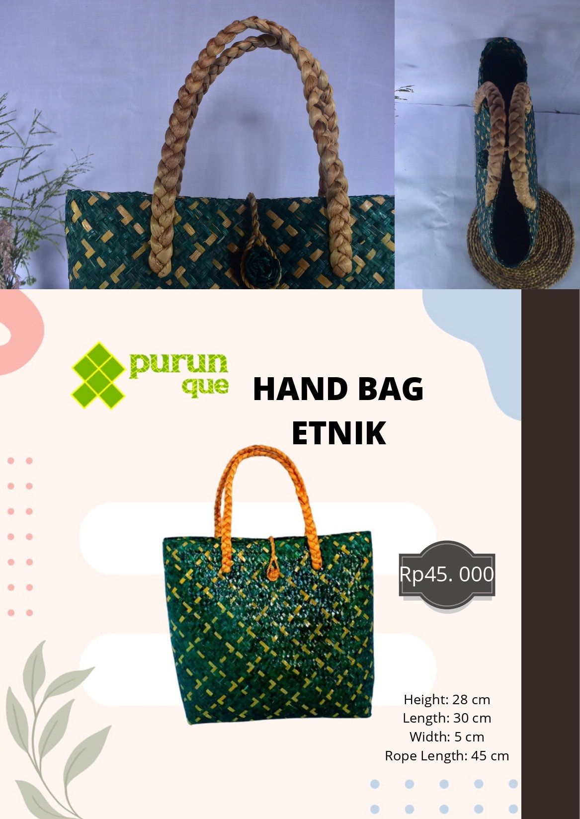 HANG BAG ETNIK