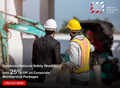 Celebrate National Safety Week 2023 with 25% Off on Corporate Membership Packages
