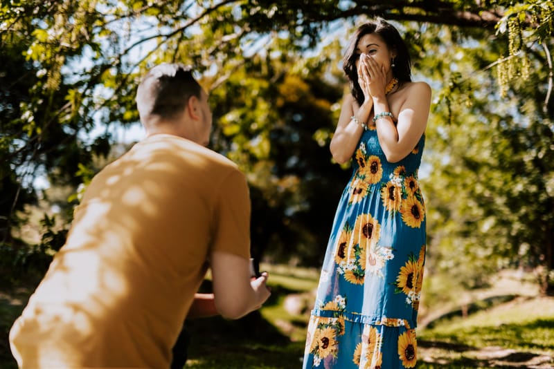 Kim & Keenan's  Surprise Engagement